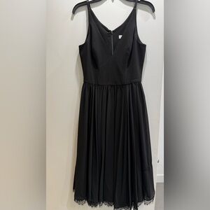 Dress the Population - Alicia Mixed Media Midi Dress